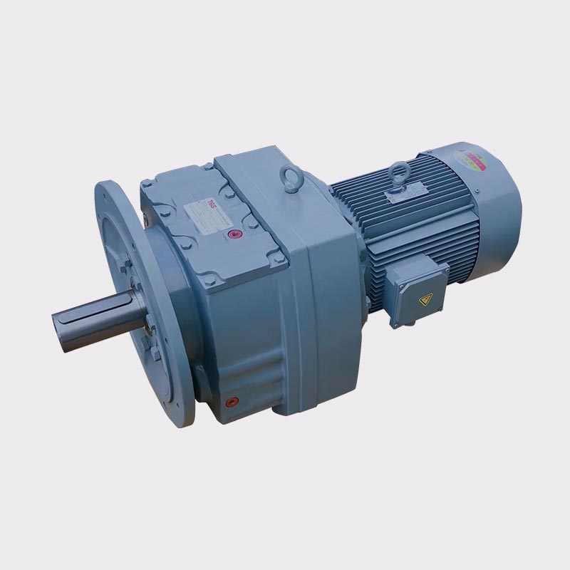 D -serien Solid Shaft Helical Standard AC Gear Motor med brems
