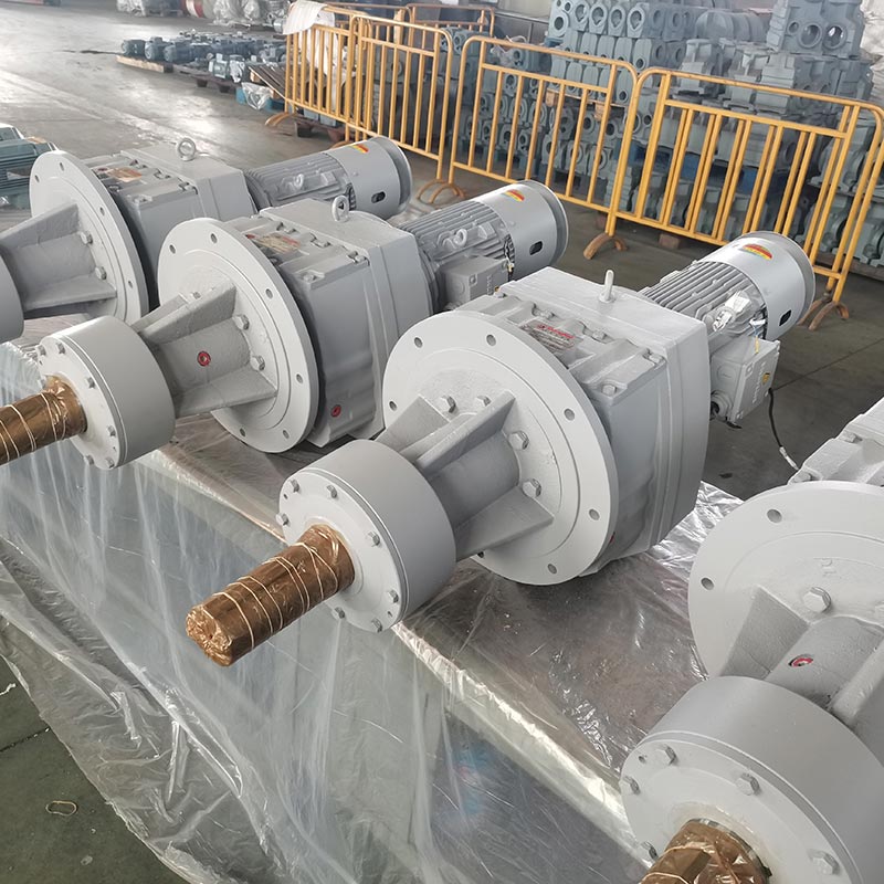 DM -serie Tung belastning Solid akselakshelisk standard AC -girmotor